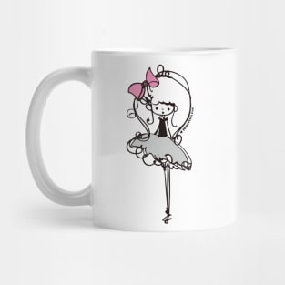 doodle girl Mug